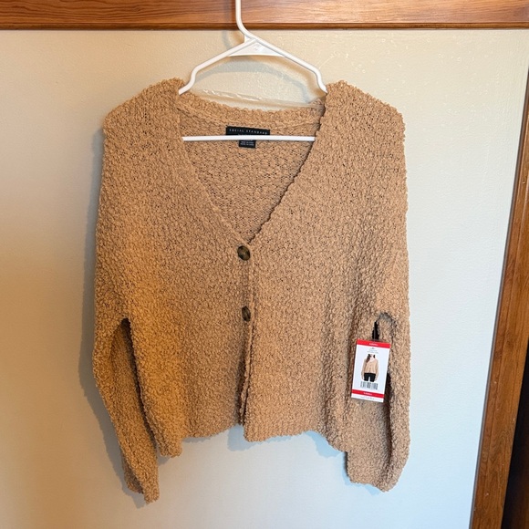 social standard sanctuary Sweaters - Sanctuary Textured Tan Cardigan